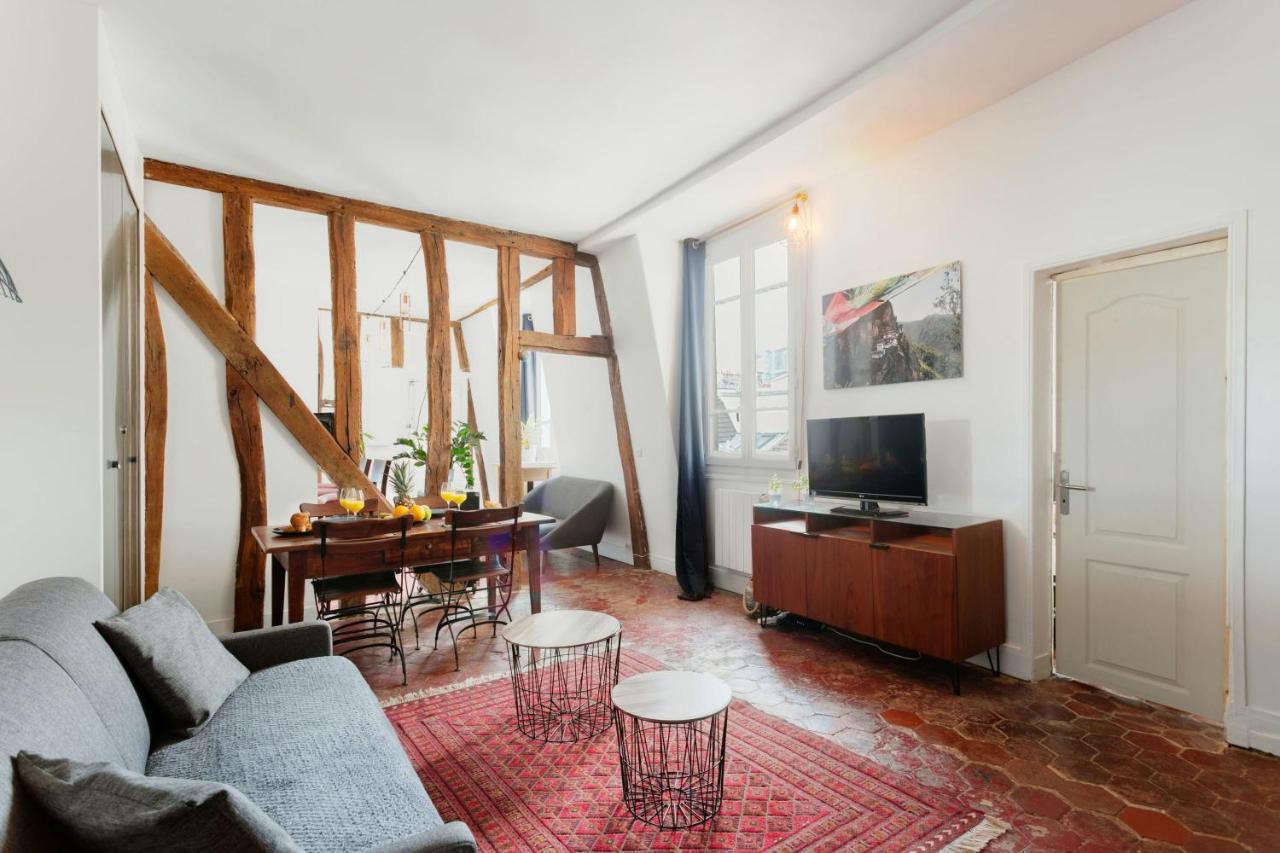 Montorgueil Area Paris Center City Apartment Exterior foto