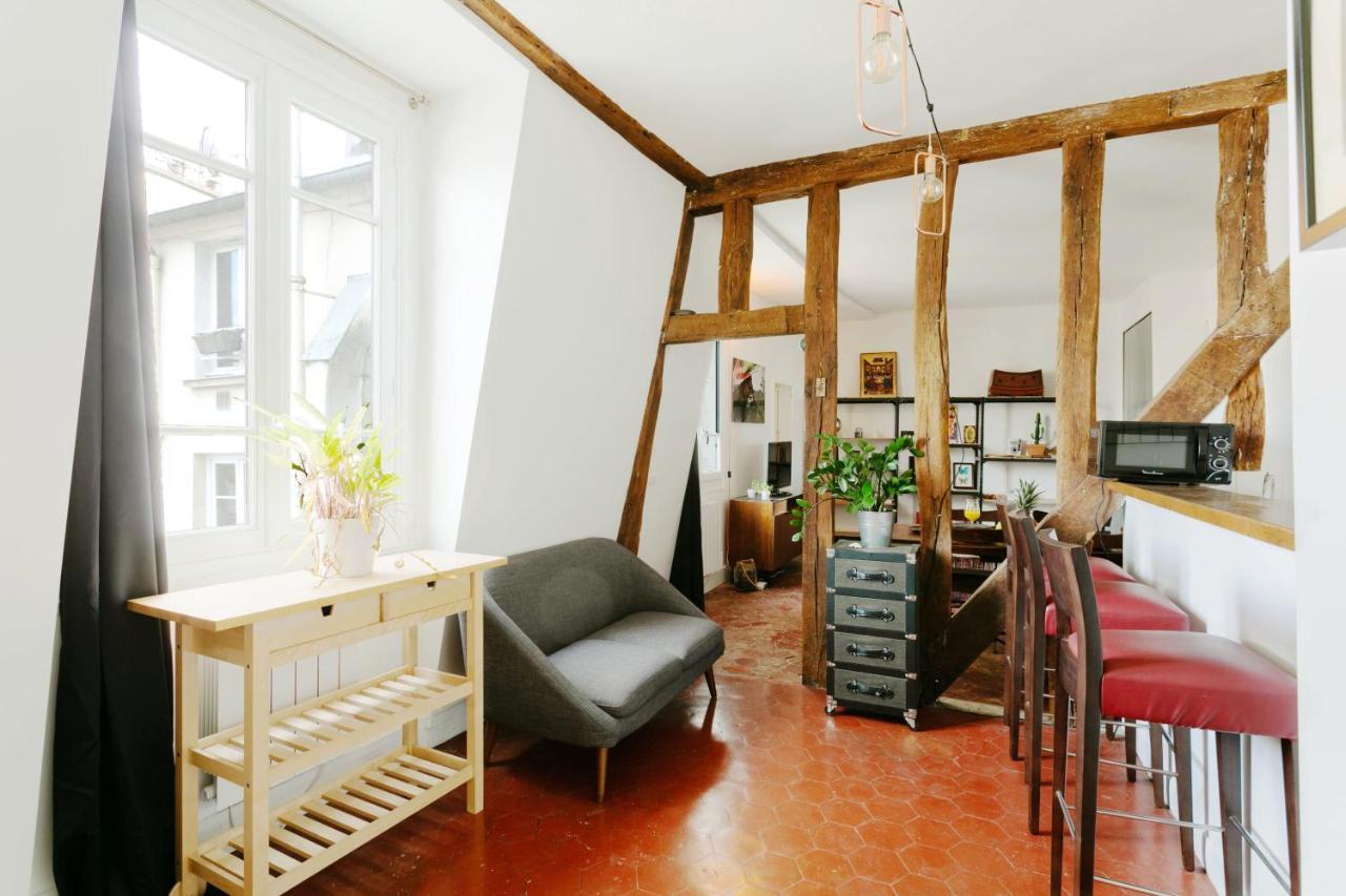 Montorgueil Area Paris Center City Apartment Exterior foto
