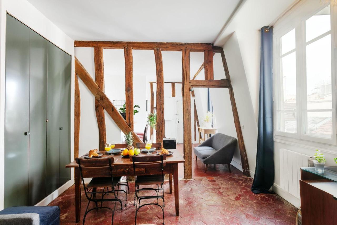Montorgueil Area Paris Center City Apartment Exterior foto