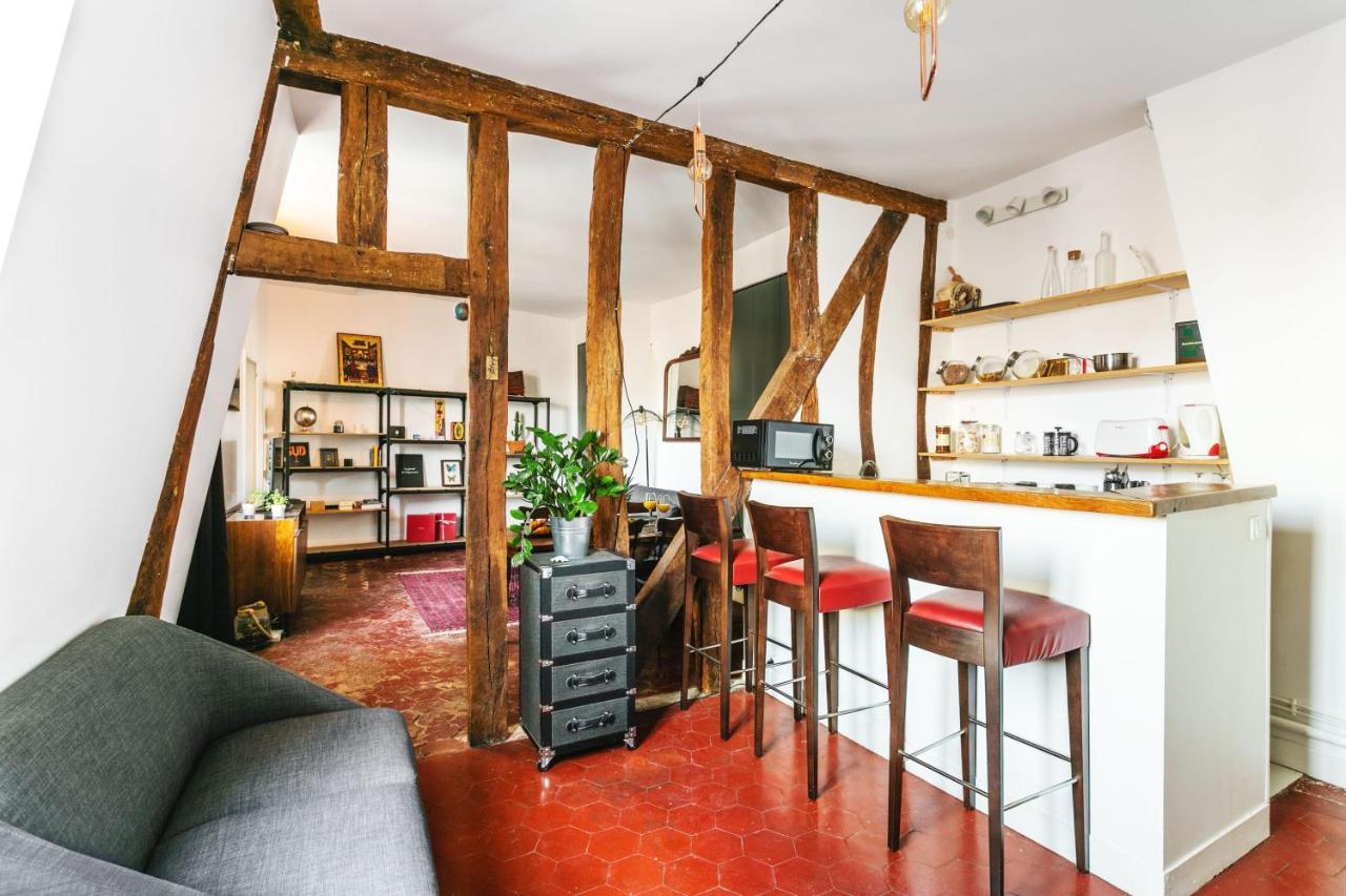 Montorgueil Area Paris Center City Apartment Exterior foto