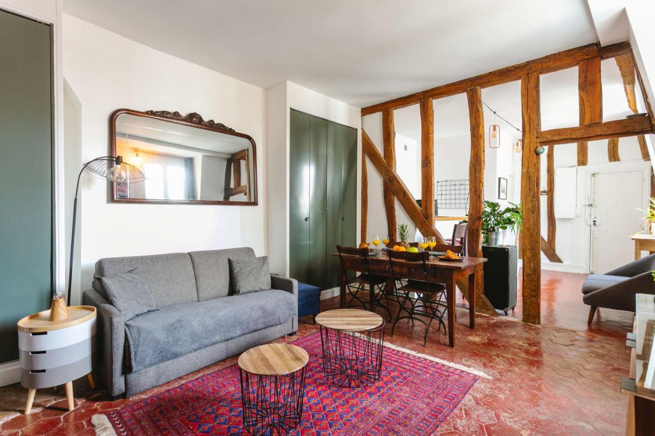Montorgueil Area Paris Center City Apartment Exterior foto