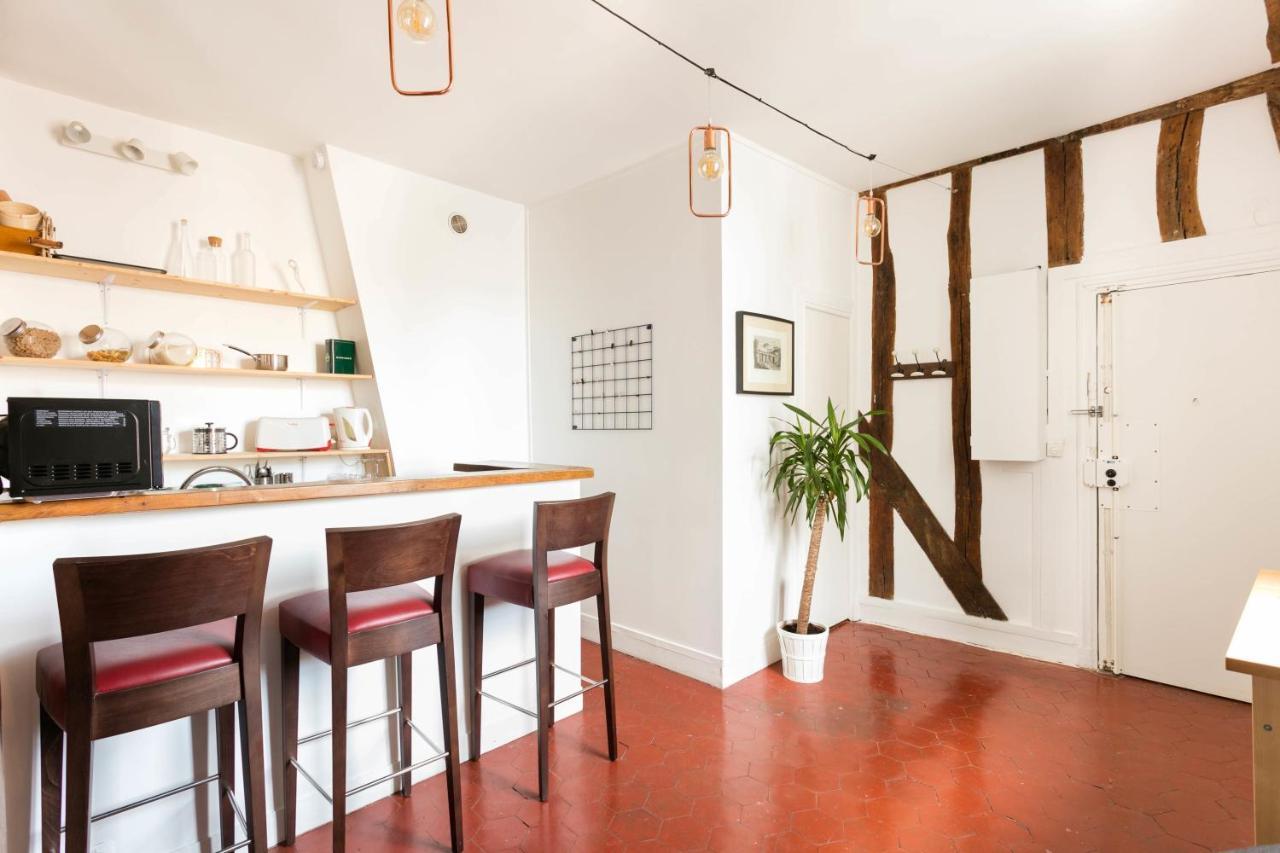 Montorgueil Area Paris Center City Apartment Exterior foto